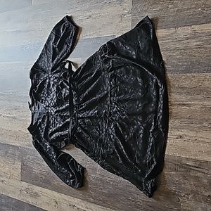 Lane Bryant black leopard dress size 16